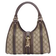 Pre-owned Canvas handbags Gucci Vintage , Brown , Dames