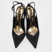 Pre-owned Satin heels Tom Ford Pre-owned , Black , Dames