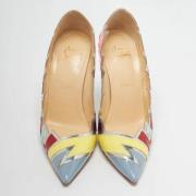 Pre-owned Fabric heels Christian Louboutin Pre-owned , Multicolor , Da...