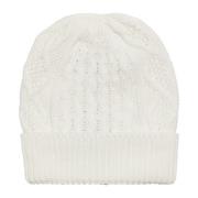 Witte Katoenen Beanie Gemaakt in Italië American Dreams , White , Dame...