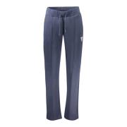 Blauwe Sportieve Elastische Taillebroek met Koord Guess , Blue , Dames