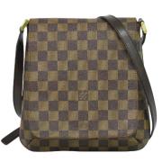 Pre-owned Canvas shoulder-bags Louis Vuitton Vintage , Brown , Dames