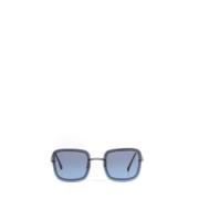 Pre-owned Fabric sunglasses Chanel Vintage , Blue , Dames