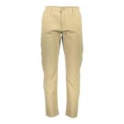 Beige Slim Broek met Zakken Dockers , Beige , Heren