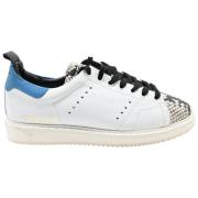 Witte Sky Starter Sneakers Golden Goose , Multicolor , Heren