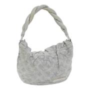 Pre-owned Leather louis-vuitton-bags Louis Vuitton Vintage , Gray , Da...