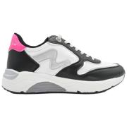 Sneakers Zwart/Wit/Zilver/Fuxia Manila Grace , Multicolor , Dames