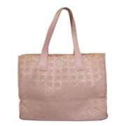 Pre-owned Fabric chanel-bags Chanel Vintage , Pink , Dames