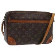 Pre-owned Canvas louis-vuitton-bags Louis Vuitton Vintage , Brown , Da...