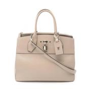 Pre-owned Leather louis-vuitton-bags Louis Vuitton Vintage , Beige , D...