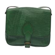 Pre-owned Leather louis-vuitton-bags Louis Vuitton Vintage , Green , D...