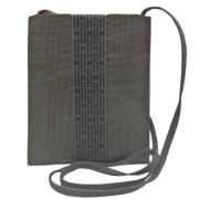 Pre-owned Canvas crossbody-bags Hermès Vintage , Gray , Dames