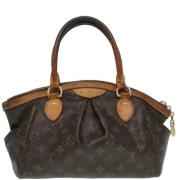 Pre-owned Canvas handbags Louis Vuitton Vintage , Brown , Dames