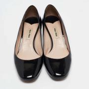 Pre-owned Fabric heels Miu Miu Pre-owned , Black , Dames