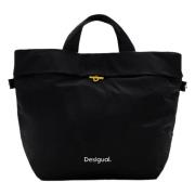 Omkeerbare tas Desigual , Black , Dames