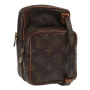 Pre-owned Canvas louis-vuitton-bags Louis Vuitton Vintage , Brown , Da...