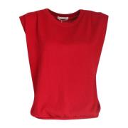 Olivia Top March23 , Red , Dames