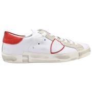 Lage Sneakers Mixage Pop Wit Rood Philippe Model , White , Heren