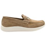 Suede Low Independent Moccasins Sand Docksteps , Beige , Heren