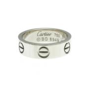 Pre-owned White Gold rings Cartier Vintage , Gray , Dames