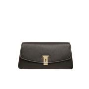 Stijlvolle Crossbody Tas met Schouderband Bally , Black , Dames