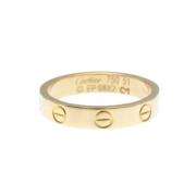 Pre-owned Rose Gold rings Cartier Vintage , Yellow , Dames