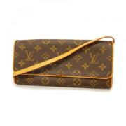 Pre-owned Fabric louis-vuitton-bags Louis Vuitton Vintage , Brown , Da...