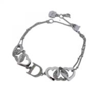 Pre-owned Metal dior-jewelry Dior Vintage , Gray , Dames