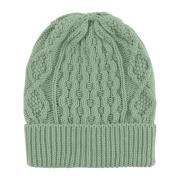 Katoenen Beanie in Stoffig Groen American Dreams , Green , Dames