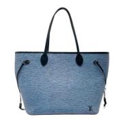 Pre-owned Leather louis-vuitton-bags Louis Vuitton Vintage , Blue , Da...