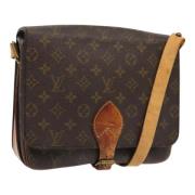 Pre-owned Canvas louis-vuitton-bags Louis Vuitton Vintage , Brown , Da...