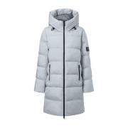 Waterafstotende Hoodie Jas Ecoalf , White , Dames