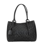 Pre-owned Canvas gucci-bags Gucci Vintage , Black , Dames