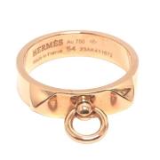 Pre-owned Rose Gold rings Hermès Vintage , Yellow , Dames