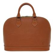 Pre-owned Leather louis-vuitton-bags Louis Vuitton Vintage , Brown , D...