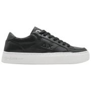 Skate Sneakers in Zwart Sun68 , Black , Heren