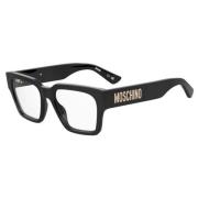 Stijlvolle Bril in Zwart Moschino , Black , Unisex