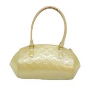 Pre-owned Leather louis-vuitton-bags Louis Vuitton Vintage , Beige , D...