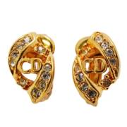 Pre-owned Yellow Gold dior-jewelry Dior Vintage , Yellow , Dames