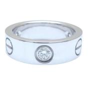 Pre-owned Silver rings Cartier Vintage , Gray , Dames