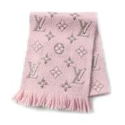 Pre-owned Fabric scarves Louis Vuitton Vintage , Pink , Dames