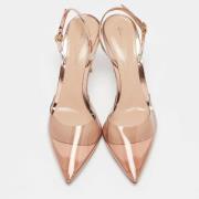 Pre-owned Leather heels Gianvito Rossi Pre-owned , Pink , Dames