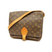 Pre-owned Fabric louis-vuitton-bags Louis Vuitton Vintage , Brown , Da...