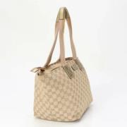 Pre-owned Canvas gucci-bags Gucci Vintage , Brown , Dames