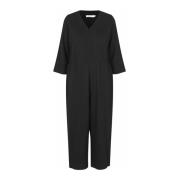 Elegante Jumpsuit Zwart Masai , Black , Dames