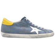 Powder Blue White Yellow Superstar Sneakers Golden Goose , Blue , Here...