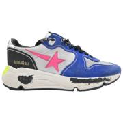 Blauw Wit Fucsia Ster Hardloopschoenen Golden Goose , Multicolor , Dam...