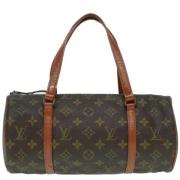 Pre-owned Canvas louis-vuitton-bags Louis Vuitton Vintage , Brown , Da...