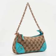 Pre-owned Canvas gucci-bags Gucci Vintage , Beige , Dames