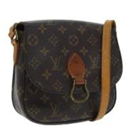 Pre-owned Canvas louis-vuitton-bags Louis Vuitton Vintage , Brown , Da...